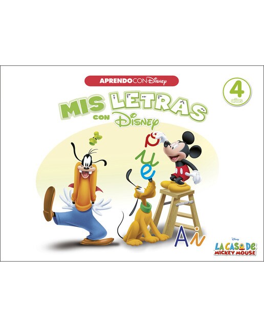 Mis trazos con Disney (3 años) (Disney. Primeros aprendizajes) (Capa mole) 1