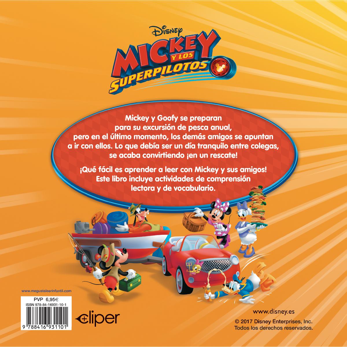 Mickey y los Superpilotos. Leo con Disney (Nivel 3). ¿Qué has pescado, Donald? (Disney. Lectoescritura) (Capa mole) 2