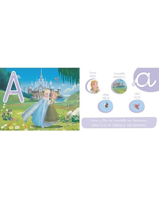 Frozen. F de Frozen. Descubre las letras de la A a la Z (Disney. Primeros aprendizajes) (Capa dura) 3