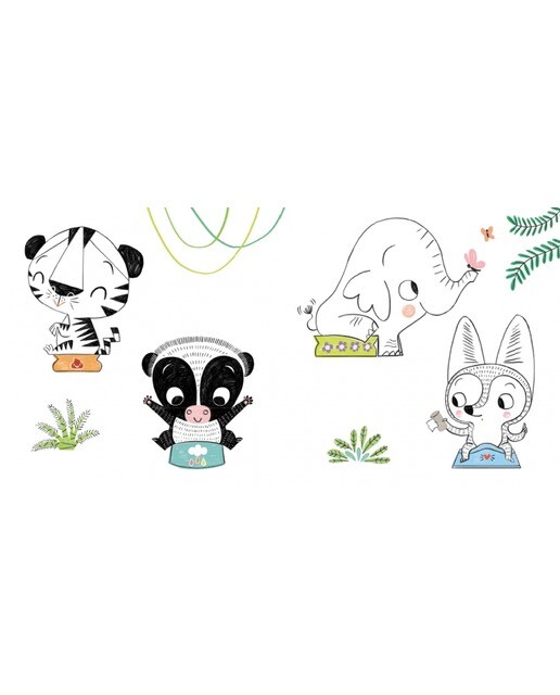 El libro dejapañales (Grandes pasitos): Cada animal con su orinal (Capa dura) 5