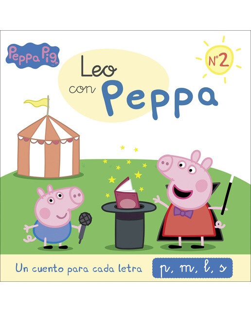 Imagem 0 de Un cuento para cada letra: p, m, l, s (Leo con Peppa Pig 2) (Capa mole)