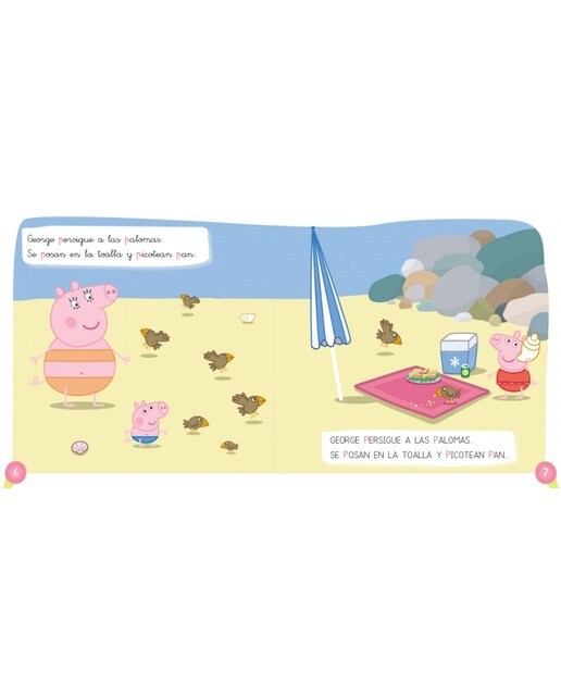 Un cuento para cada letra: p, m, l, s (Leo con Peppa Pig 2) (Capa mole) 5
