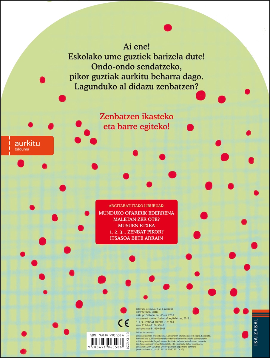1, 2, 3... Zenbat pikor? (Capa dura) 2