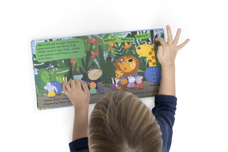 Peppa Pig. Libro de cartón con solapas - En el zoo: Libro con solapas 9