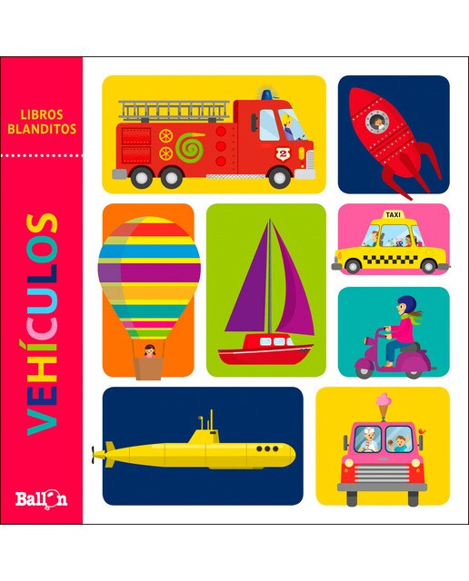 LIBROS BLANDITOS - VEHÍCULOS 1