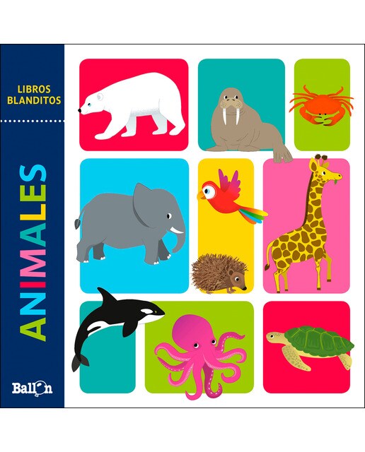 LIBROS BLANDITOS - ANIMALES