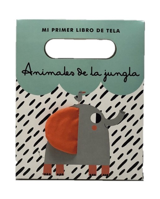 Animales de la jungla: El primer libro de tela para tu bebé 1