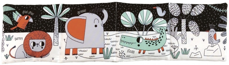 Mascotas divertidas: El primer libro de tela para tu bebé 7