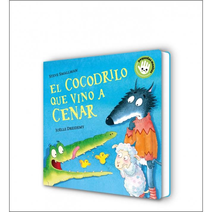Imagen 0 de El cocodrilo que vino a cenar (La ovejita que vino a cenar. Libro de cartón)