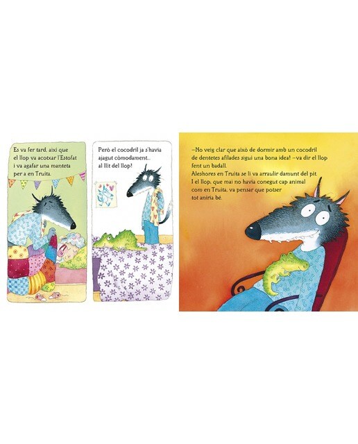 El cocodril que va venir a sopar (L'ovelleta que va venir a sopar. Llibre de cartró) 3