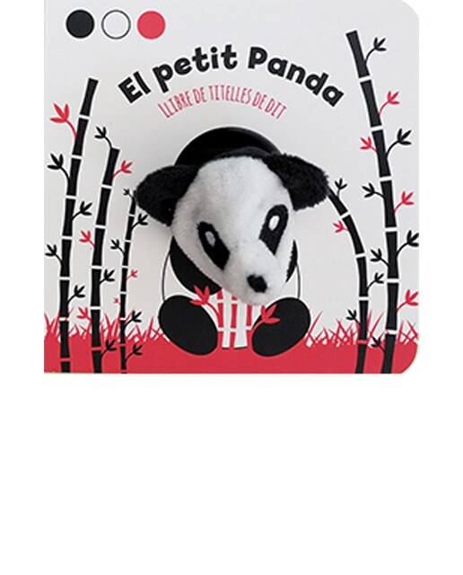 El petit Panda: Llibre de titelles de dit 1