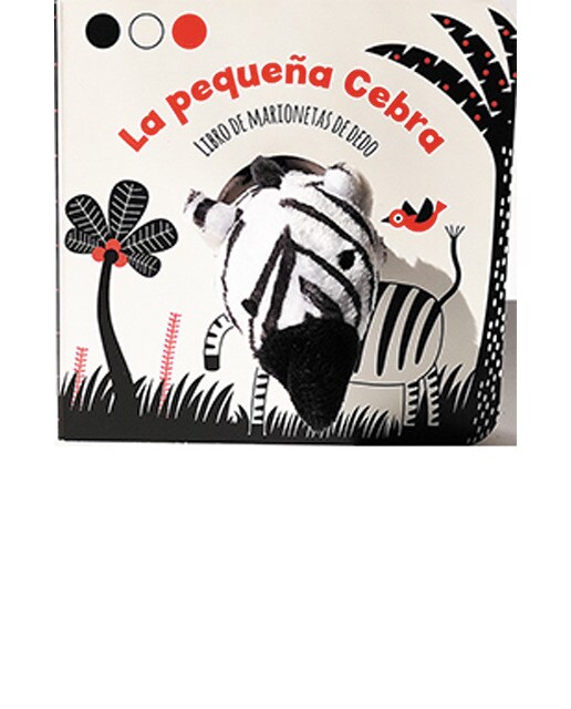 La pequeña cebra (libro de marionetas de dedo) 1