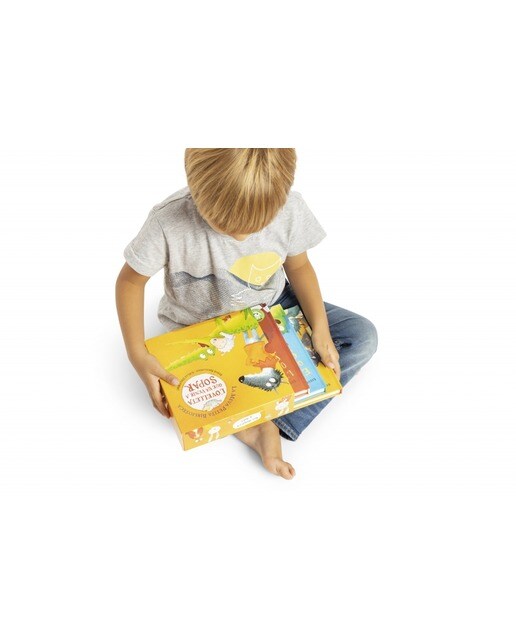La meva petita biblioteca (L'ovelleta que va venir a sopar. Llibre joguina): pack amb: L'ovelleta que va venir a sopar | Els llops que van venir a s 2