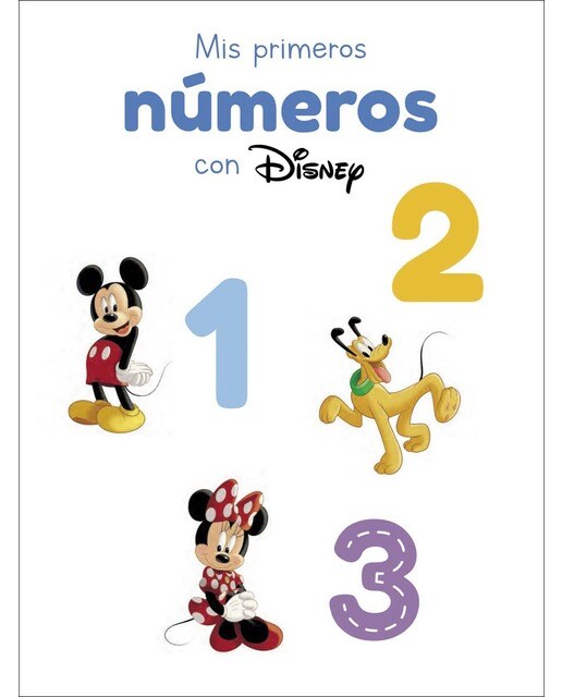 Mis primeros números con Disney (Disney. Primeros aprendizajes) (Capa mole) 1