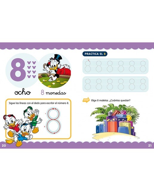 Mis primeros números con Disney (Disney. Primeros aprendizajes) (Capa mole) 3