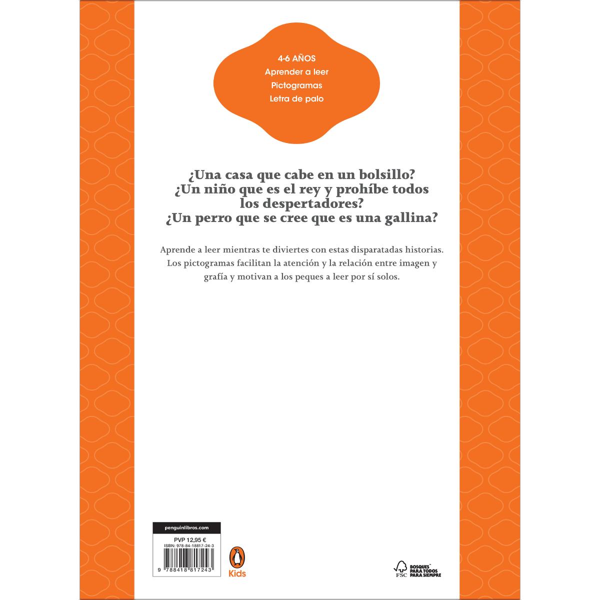 Cuentos de risa para aprender a leer con pictogramas: Con letra mayúscula (Capa dura) 2