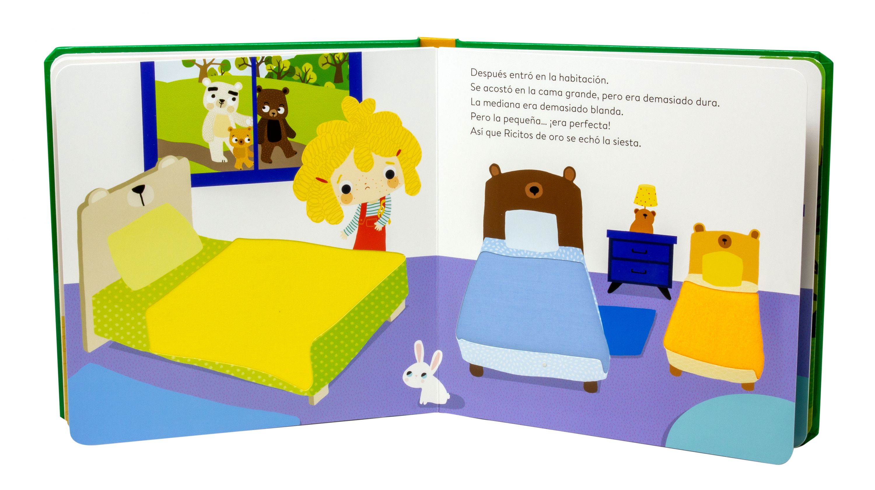 Ricitos de oro. Cuento con texturas(Tapa dura) 2