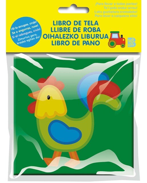 LIBRO DE TELA - GALLO 1