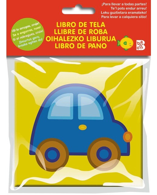 LIBRO DE TELA - COCHE 1