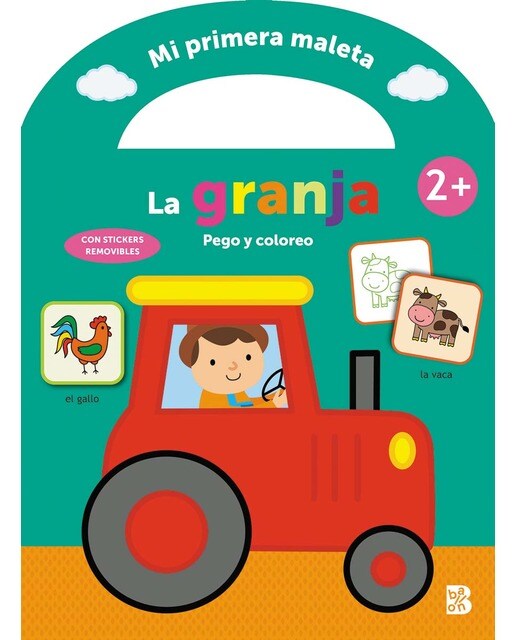 MI PRIMERA MALETA - PEGO Y COLOREO - LA GRANJA (Capa mole) 1