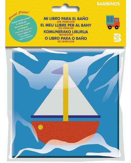 MI LIBRO PARA EL BAÑO - LOS VEHÍCULOS 1