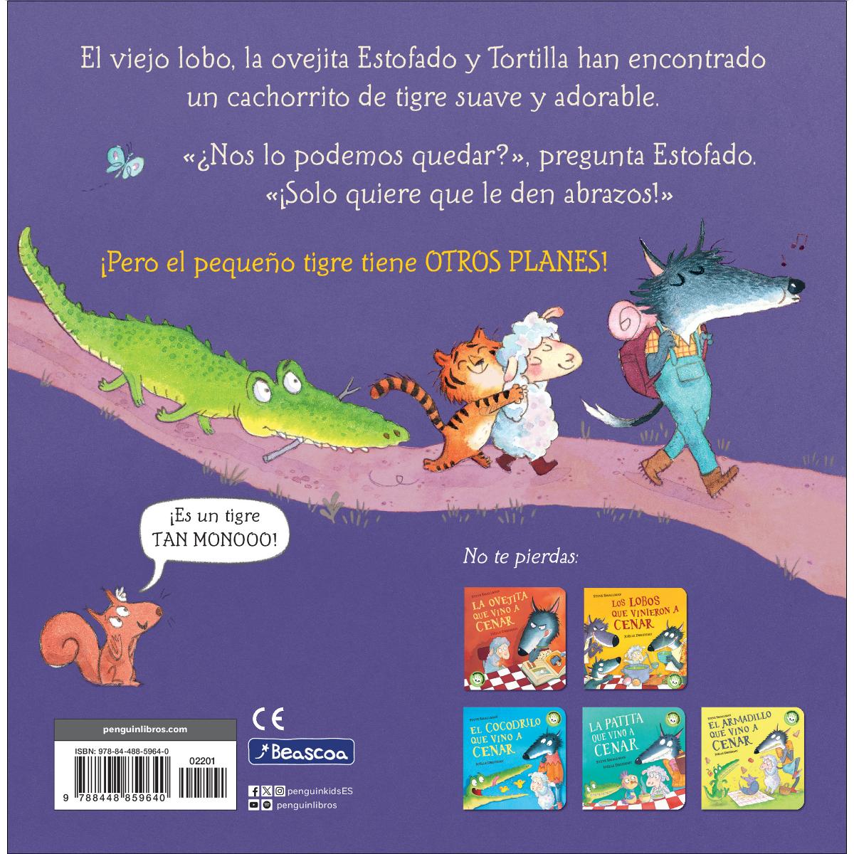 El tigre que vino a cenar (La ovejita que vino a cenar. Libro de cartón) 2