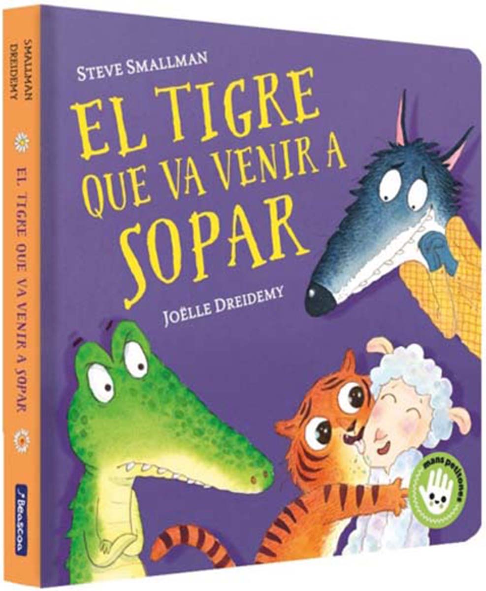 Imagem 0 de El tigre que va venir a sopar (L'ovelleta que va venir a sopar. Llibre de cartró)