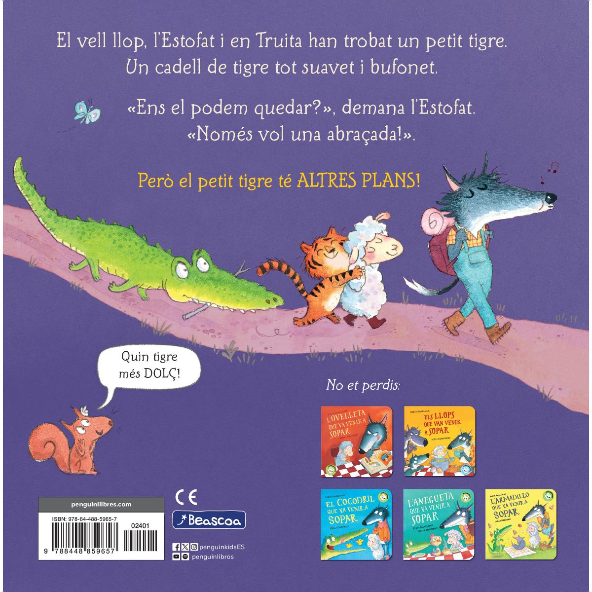 El tigre que va venir a sopar (L'ovelleta que va venir a sopar. Llibre de cartró) 2