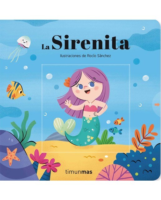 La Sirenita. Cuento con mecanismos: Ilustraciones de Rocío Sánchez 1