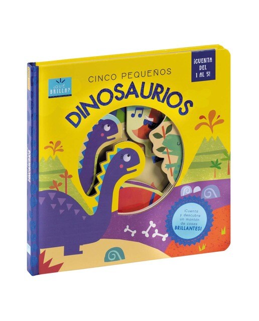 CINCO PEQUEÑOS DINOSAURIOS: FIVE LITTLE DINOSAURS (Capa dura) 1