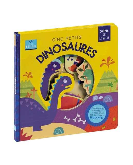CINC PETITS DINOSAURES: FIVE LITTLE DINOSAURS (Capa dura) 1