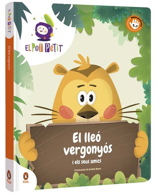Imagem 0 de El lleó vergonyós i els seus amics: Llibre de cartró