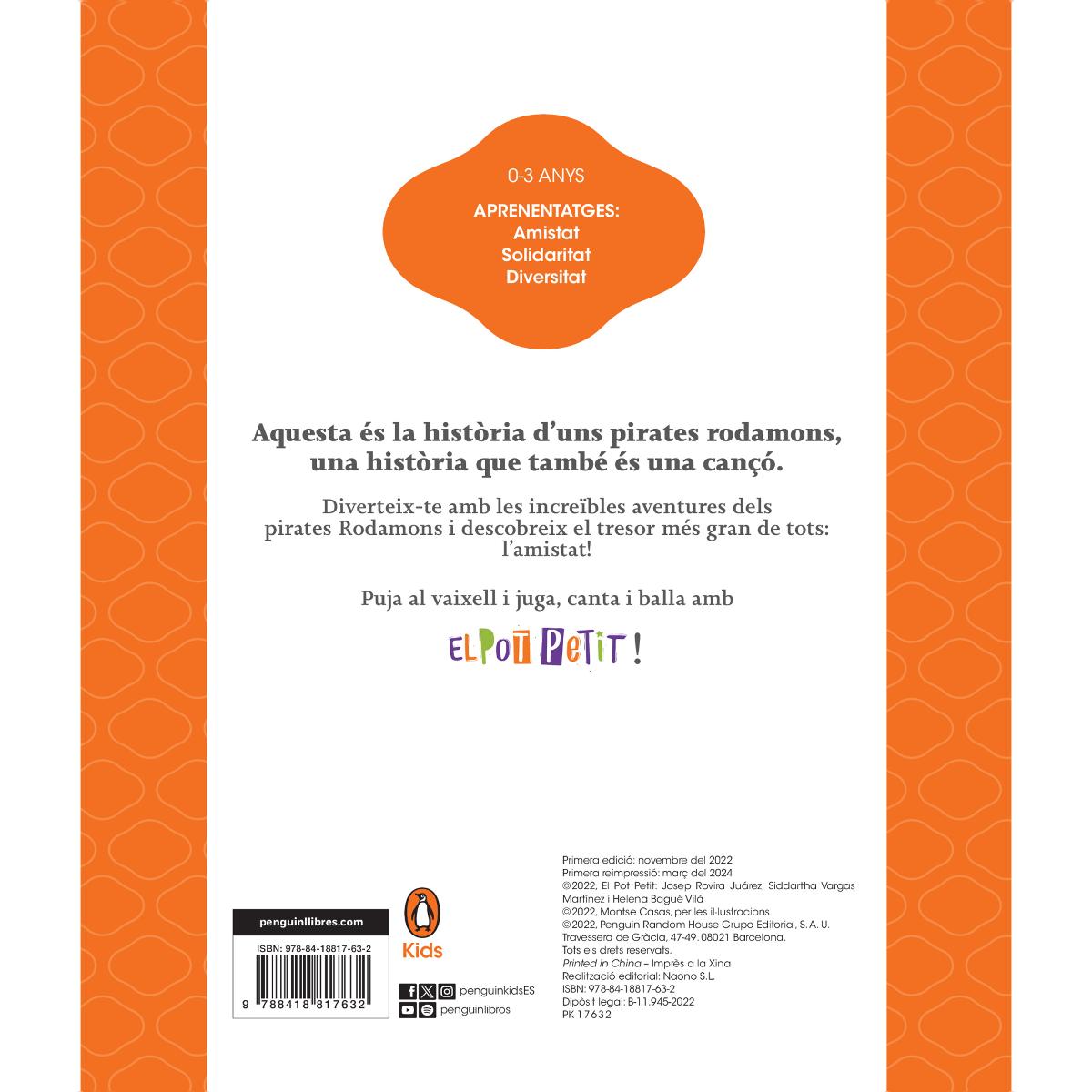 Pirates rodamons: Llibre de cartró 2