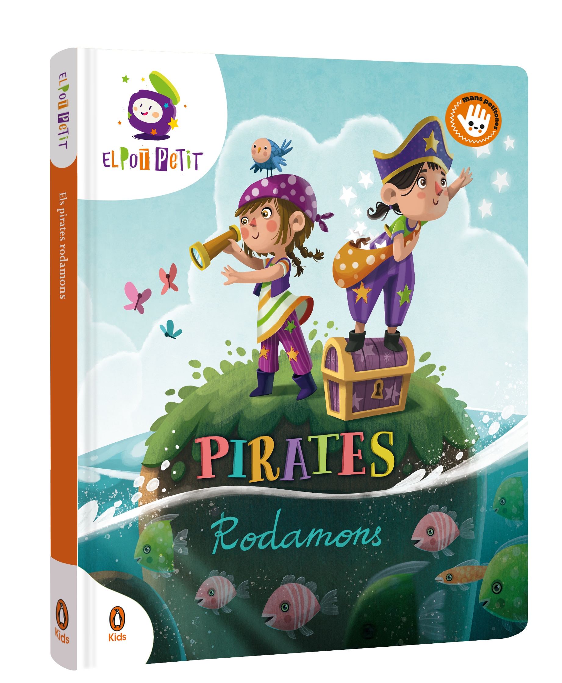 Pirates rodamons: Llibre de cartró 3