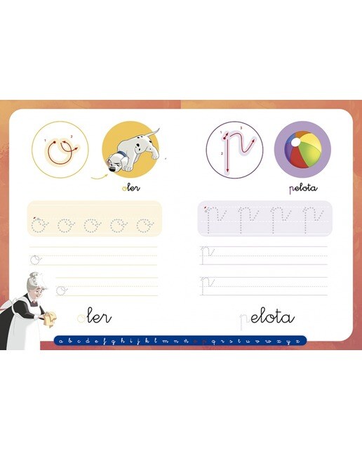 Escribo con Disney. Las minúsculas (4-5 años) (Disney. Primeros aprendizajes): Con letras para reseguir (Capa mole) 3