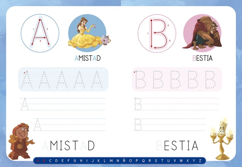 Escribo con Disney. Las mayúsculas (4-5 años) (Disney. Primeros aprendizajes): Con letras para reseguir  (Tapa blanda) 5