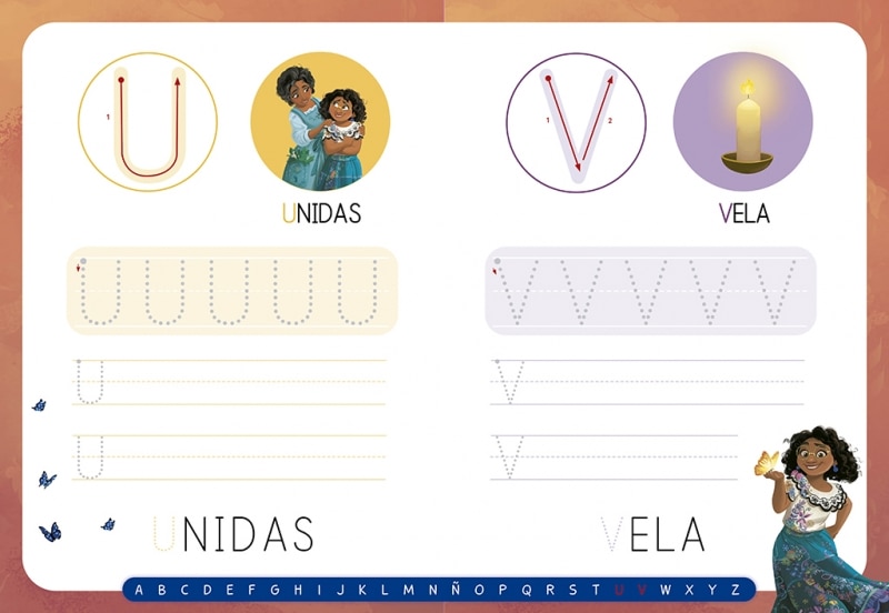 Escribo con Disney. Las mayúsculas (4-5 años) (Disney. Primeros aprendizajes): Con letras para reseguir  (Tapa blanda) 6