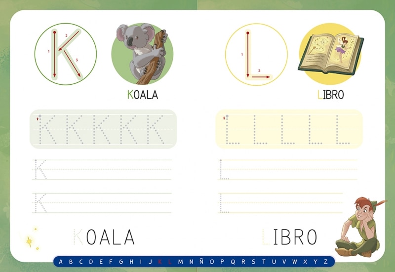 Escribo con Disney. Las mayúsculas (4-5 años) (Disney. Primeros aprendizajes): Con letras para reseguir  (Tapa blanda) 7