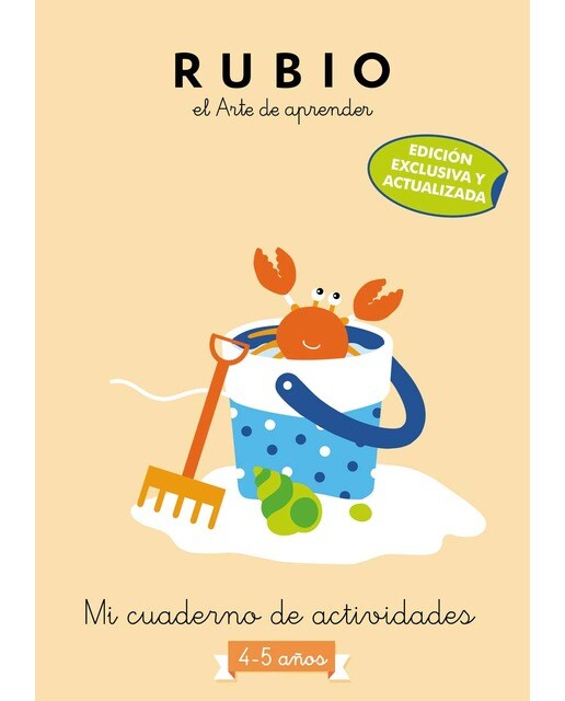 Imagem 0 de Mi cuaderno de actividades: 4 - 5 años (edición exclusiva) (Rubio. El arte de aprender) (Capa mole)