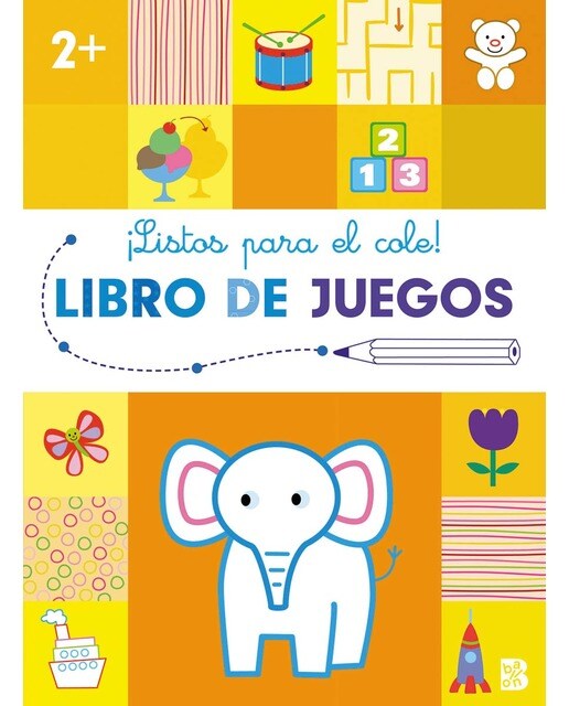 LISTOS PARA EL COLE-LIBRO DE JUEGOS +2 (Capa mole) 1