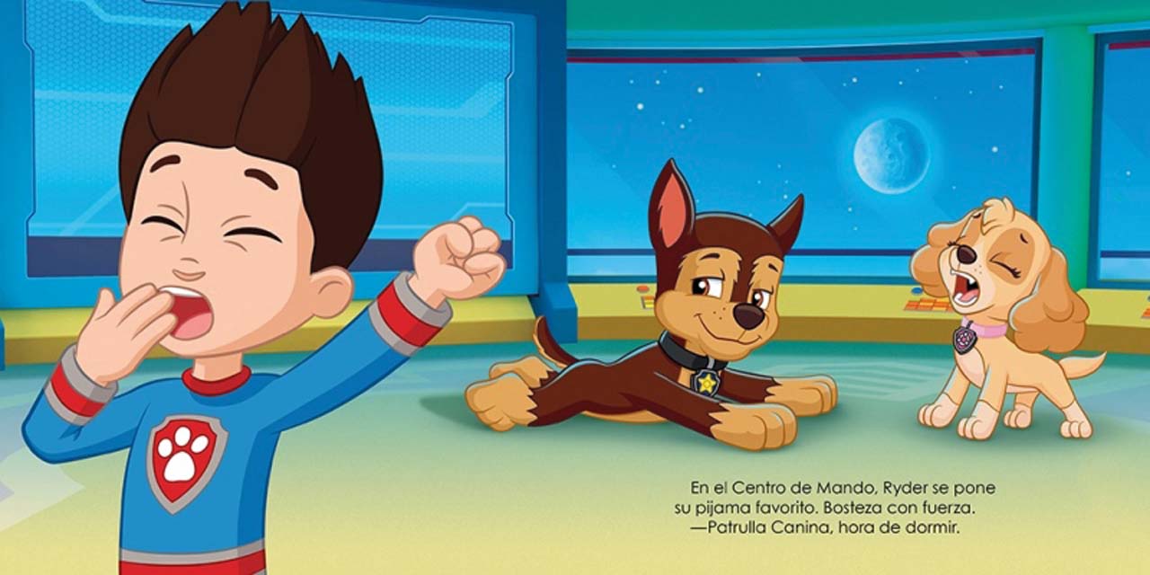 Paw Patrol | Patrulla Canina. Libro de cartón - Buenas noches, cachorros 3