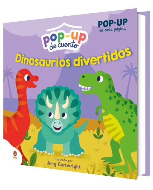 Imagem 0 de Dinosaurios divertidos (Pop-up de cuento): Con Pop-Up en cada página para niños y niñas (Capa dura)