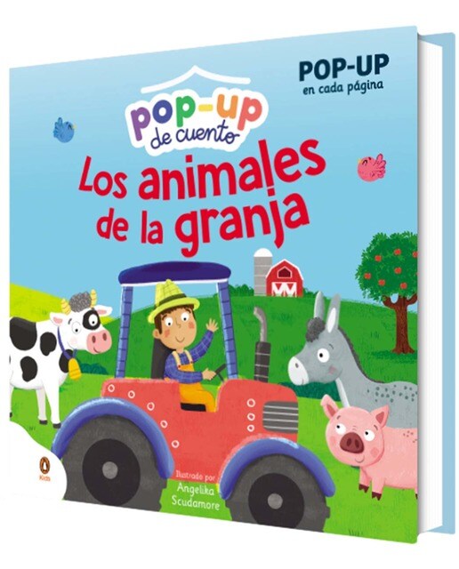 Imagem 0 de Los animales de la granja (Pop-up de cuento): Con Pop-Up en cada página para niños y niñas (Capa dura)