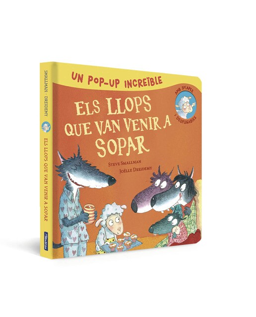 Pop-Up d'Els llops que van venir a sopar (L'ovelleta que va venir a sopar. Llibre Pop-Up): Un increïble Pop-Up amb solapes, desplegables  (Capa dura) 1