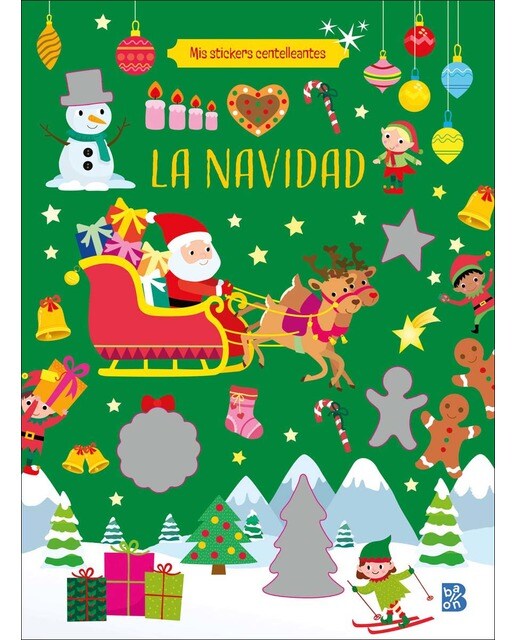 MIS STICKERS CENTELLEANTES - LA NAVIDAD (Capa mole) 1