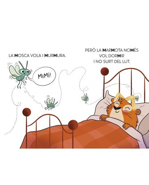 El drac de les lletres 5 - La marmota Mimí sempre vol dormir: Aprèn a llegir amb MAJÚSCULES (a partir dels 5 anys) (Capa mole) 5