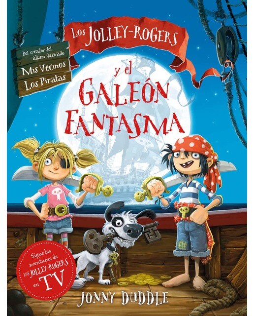 Los Jolley-Rogers y el galeón fantasma (Capa mole com abas) 1