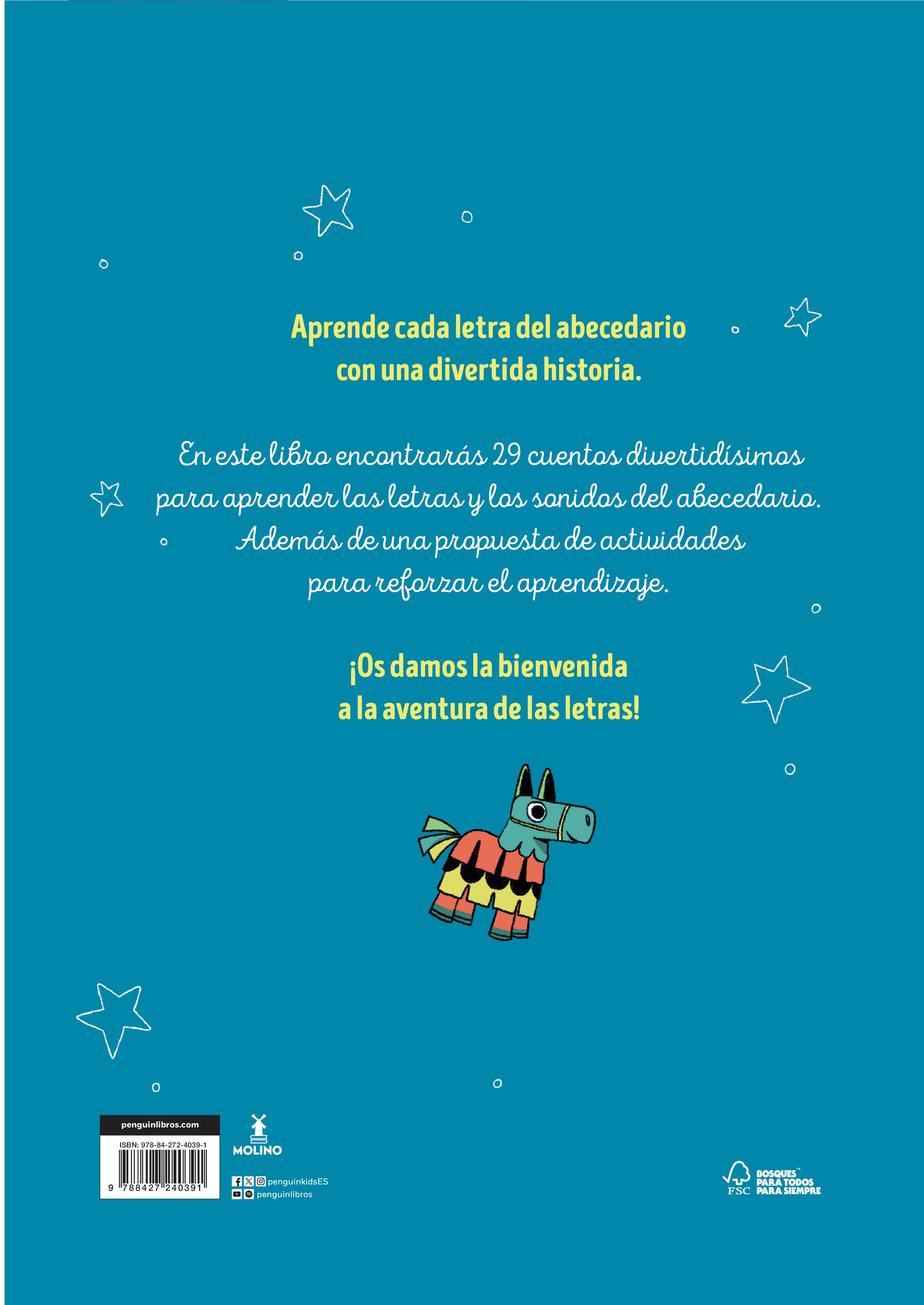 Cuentos de letras. Cuentos de la A a la Z: Aprende el abecedario y sus sonidos con un cuento para cada letra (Capa dura) 2