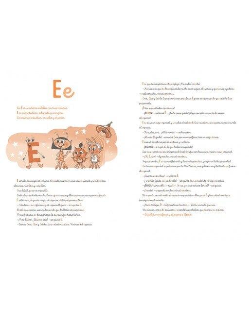 Cuentos de letras. Cuentos de la A a la Z: Aprende el abecedario y sus sonidos con un cuento para cada letra (Capa dura) 4