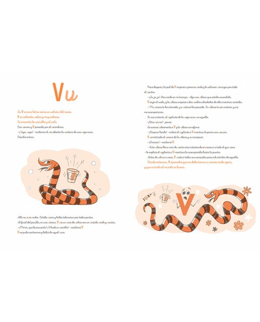 Cuentos de letras. Cuentos de la A a la Z: Aprende el abecedario y sus sonidos con un cuento para cada letra (Capa dura) 5